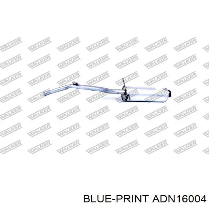 Выхлоп задний Blue Print ADN16004 цена, от 56.31 USD