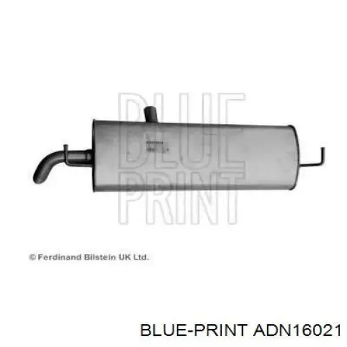 Выхлоп задний Trialli EMM1407 цена, от 124.57 USD