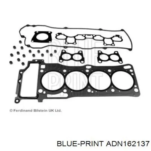 Верхний комплект прокладок двигателя ADN162137 Blue Print