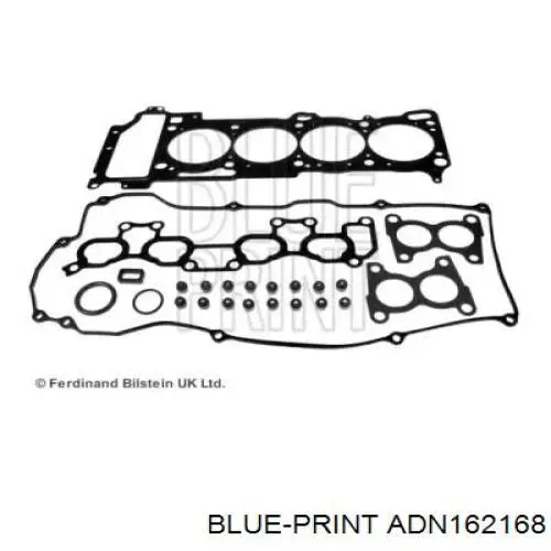 Верхний комплект прокладок двигателя ADN162168 Blue Print