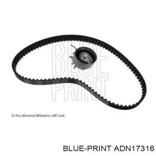 Комплект ремня ГРМ ADN17316 Blue Print