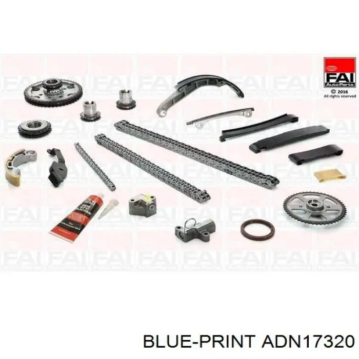Цепь привода распредвала Blue Print ADN17320 цена, от 66.52 USD