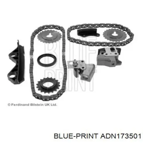 Цепь ГРМ, комплект Blue Print ADN173501