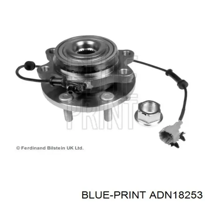 Ступица передняя ADN18253 Blue Print