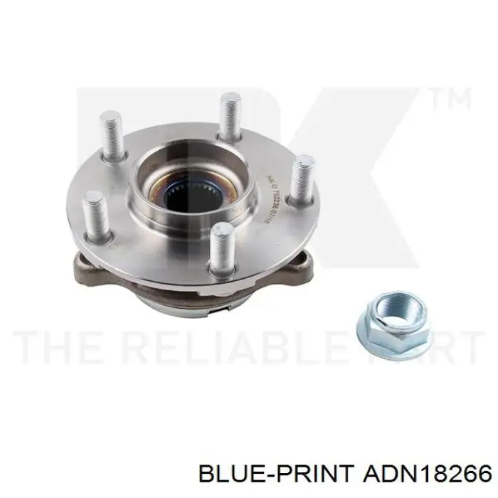 ADN18266 Blue Print Ступица колеса передняя