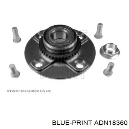 Ступица задняя ADN18360 Blue Print