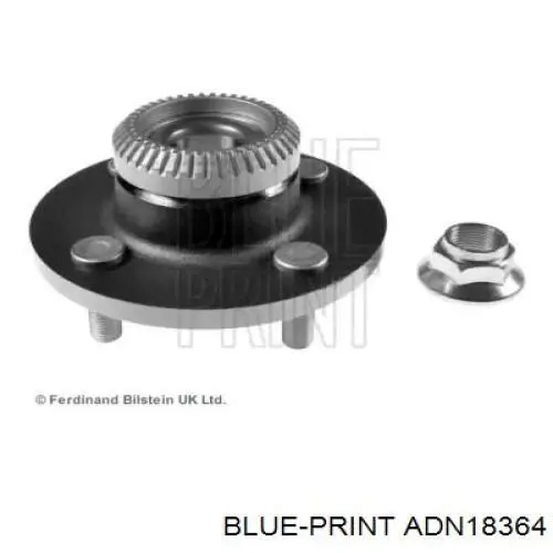 Ступица задняя ADN18364 Blue Print