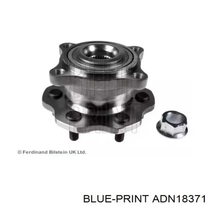 Ступица задняя ADN18371 Blue Print