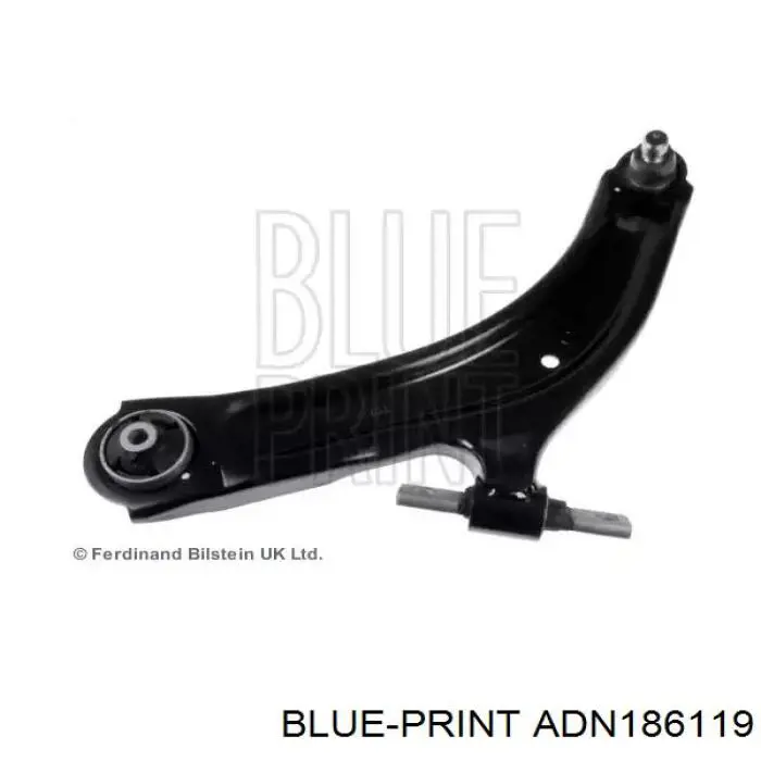 Рычаг передней подвески нижний левый ADN186119 Blue Print