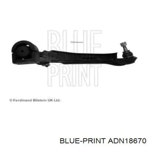 Barra oscilante, suspensión de ruedas delantera, inferior derecha ADN18670 Blue Print