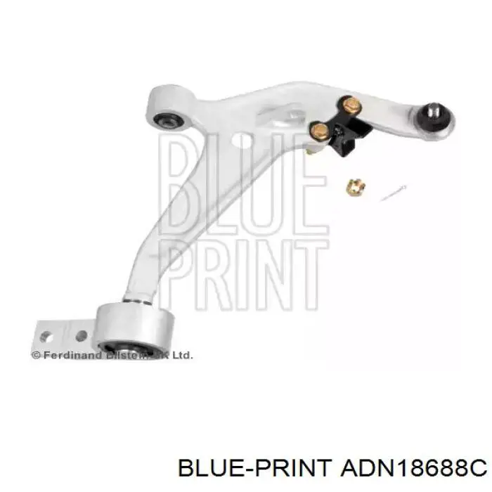 Рычаг передней подвески нижний правый ADN18688C Blue Print