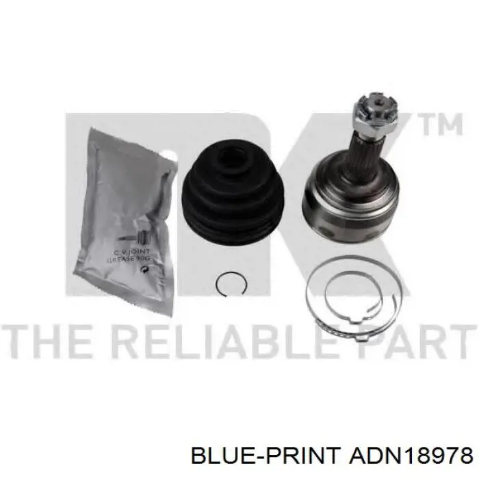 Граната колесная Blue Print ADN18978 цена, от 22.20 USD