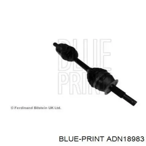 DS52733 LPR Ось передняя в сборе
