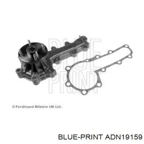 ADN19159 Blue Print bomba de água (bomba de esfriamento)