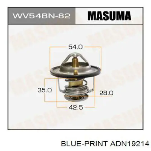 Термостат в корпусе Blue Print ADN19214 цена, от 7.79 USD