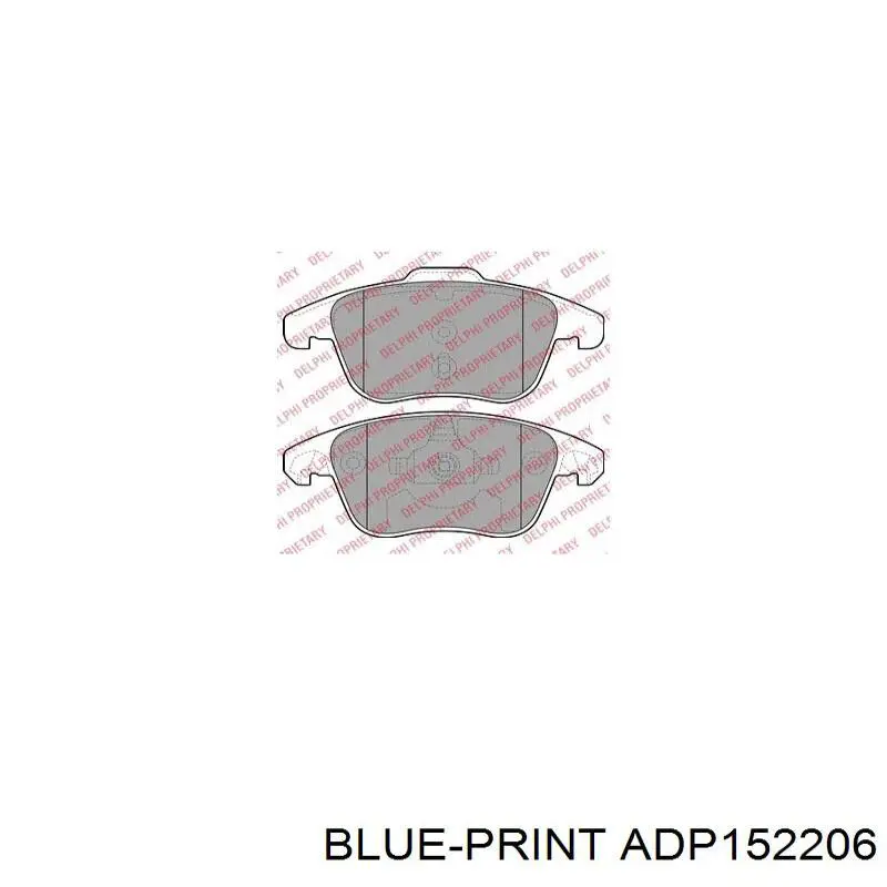 Воздушный фильтр ADP152206 Blue Print