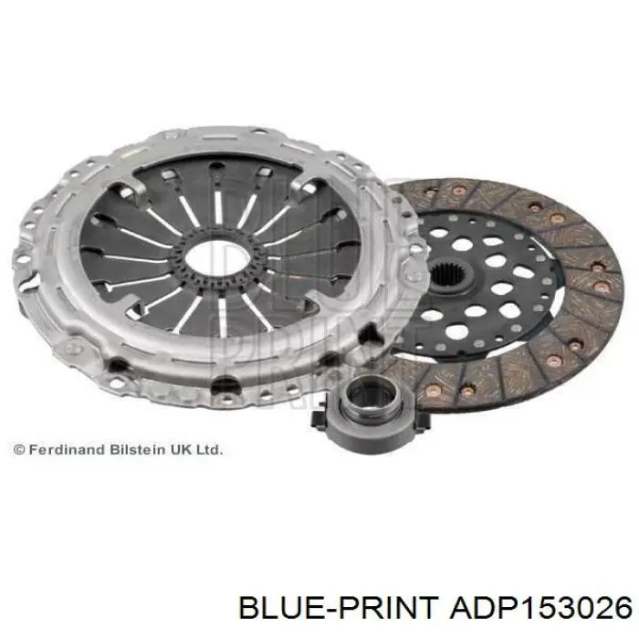 ADP153026 Blue Print kit de embraiagem (3 peças)