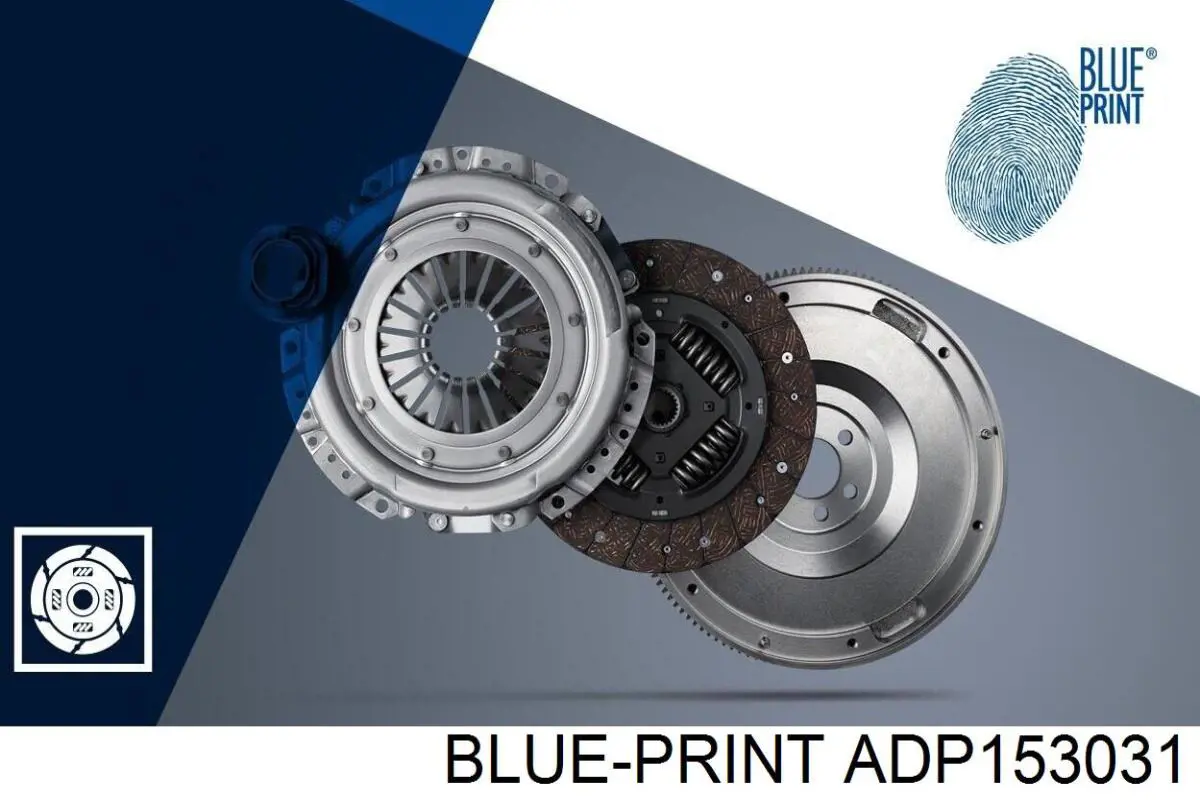 Комплект сцепления (3 части) Blue Print ADP153031 цена, от 333.48 USD