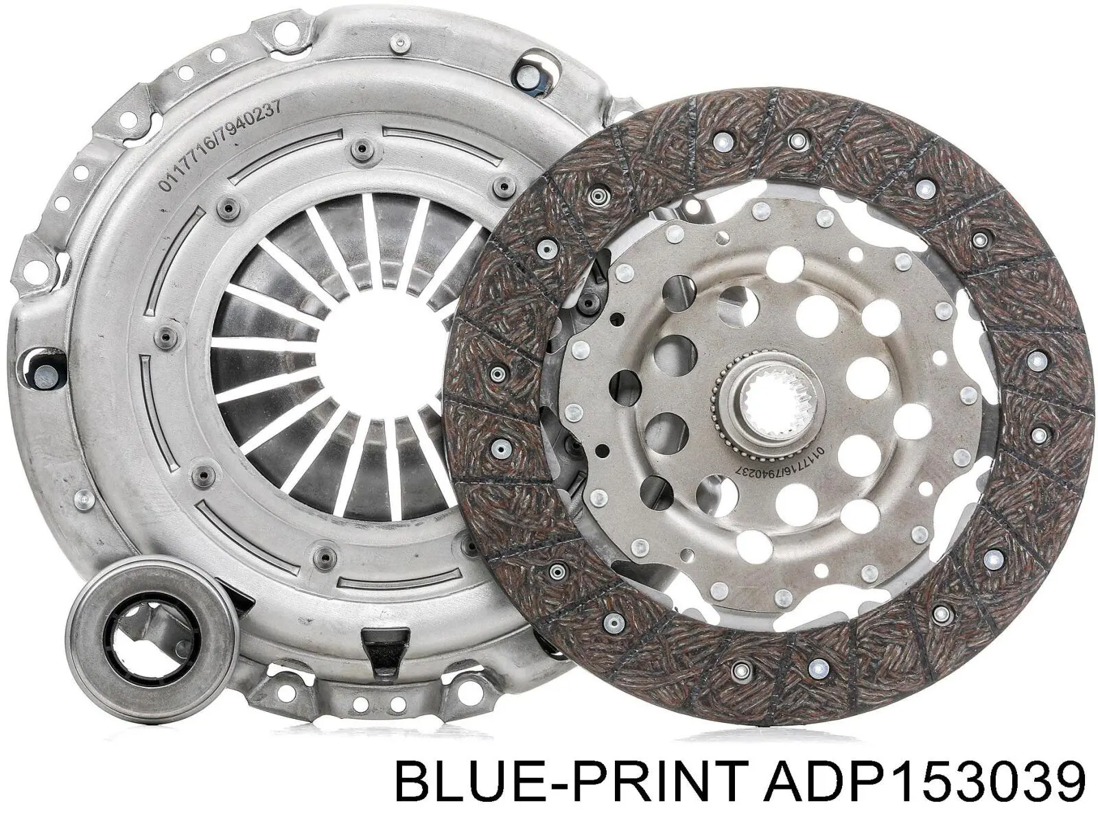 Комплект сцепления (3 части) Blue Print ADP153039 цена, от 119.81 USD