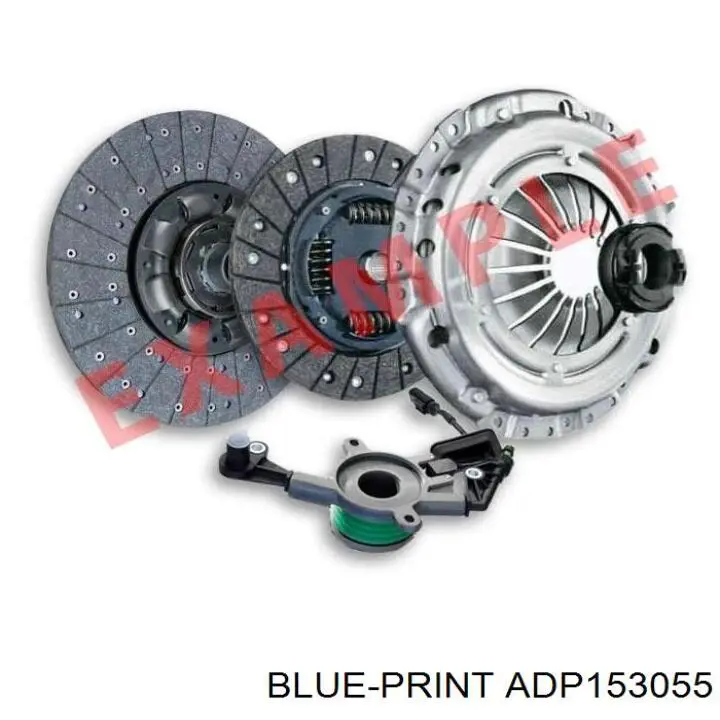 ADP153055 Blue Print kit de embraiagem (3 peças)