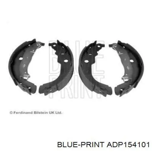 Задние барабанные колодки ADP154101 Blue Print