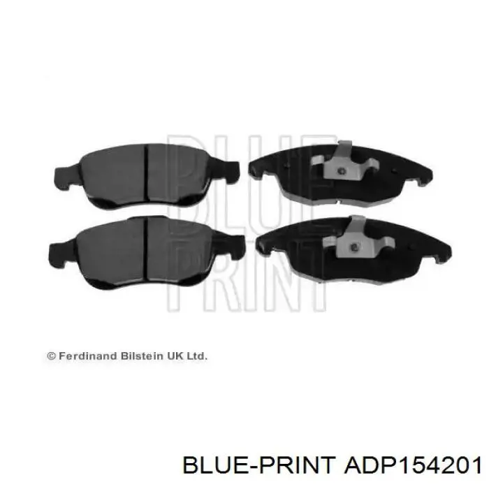 Передние тормозные колодки ADP154201 Blue Print