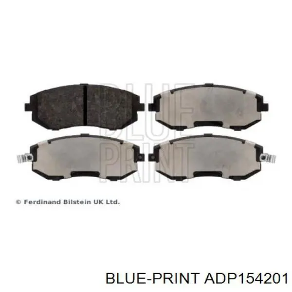 Колодки Blue Print ADP154201 цена, от 25.31 USD