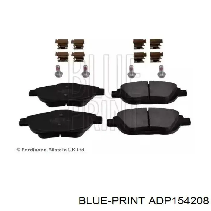 Передние тормозные колодки ADP154208 Blue Print