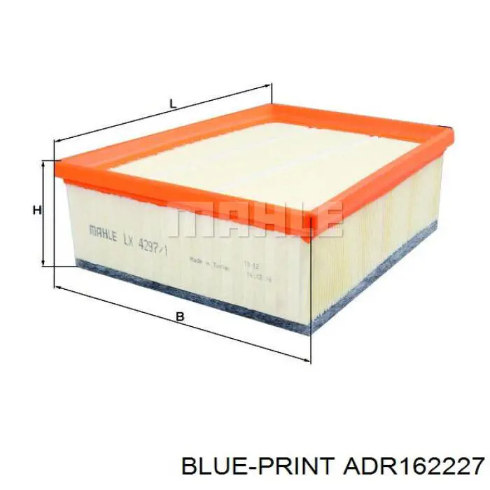 Купить F240001 Kamoka Автомобильный фильтр воздуха