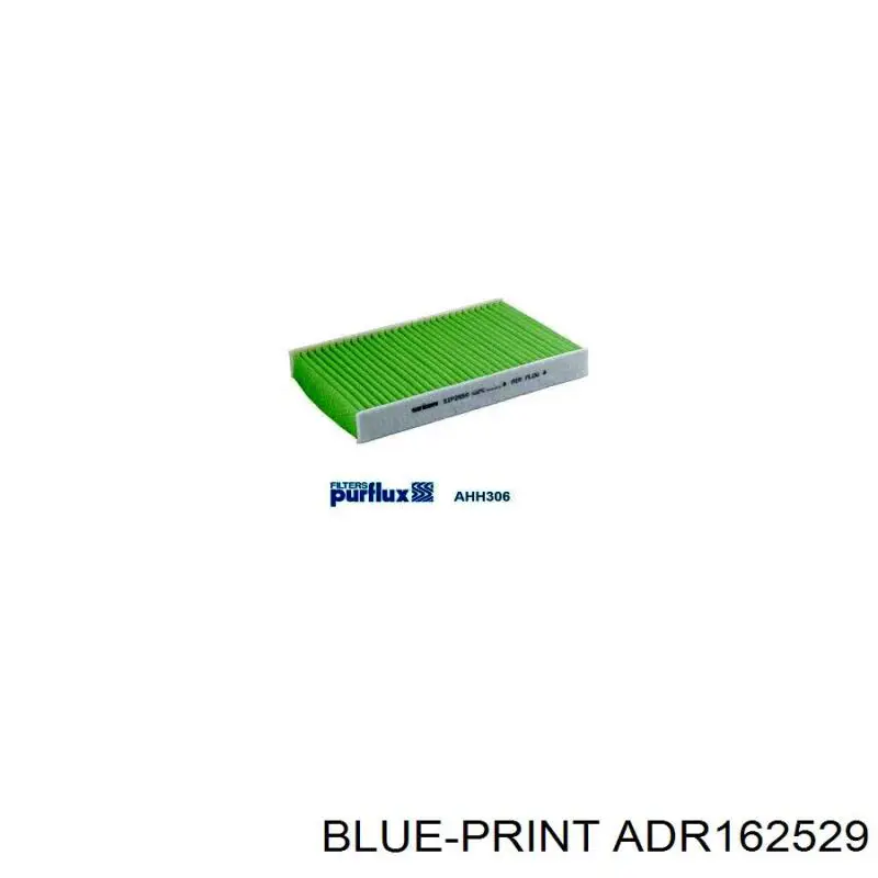 Купить ADR162529 Blue Print Фильтр салона угольный