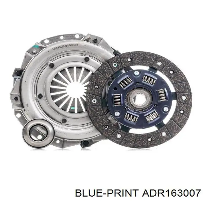 Комплект сцепления (3 части) Blue Print ADR163007 цена, от 56.48 USD