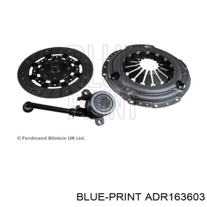 Cilindro Esclavo De EL Embrague Cojinete De Liberacion ADR163603 Blue Print