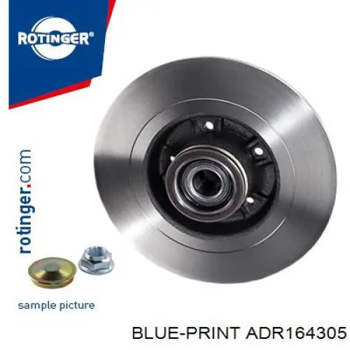 ADR164305 Blue Print Дисковый тормоз