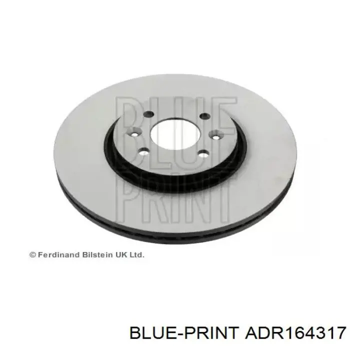 Передние тормозные диски ADR164317 Blue Print