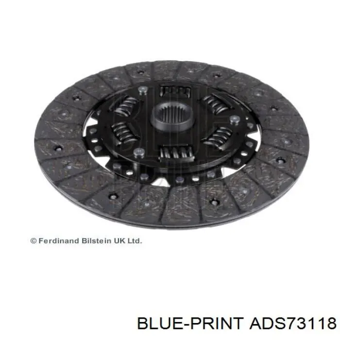 Disco de embrague ADS73118 Blue Print