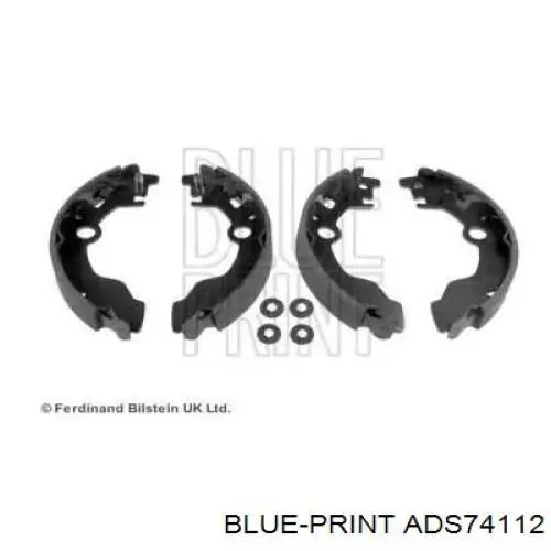 Задние барабанные колодки ADS74112 Blue Print