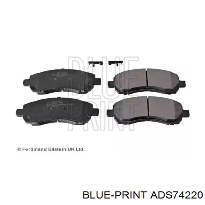 Колодки тормозные передние дисковые на Subaru Impreza I 