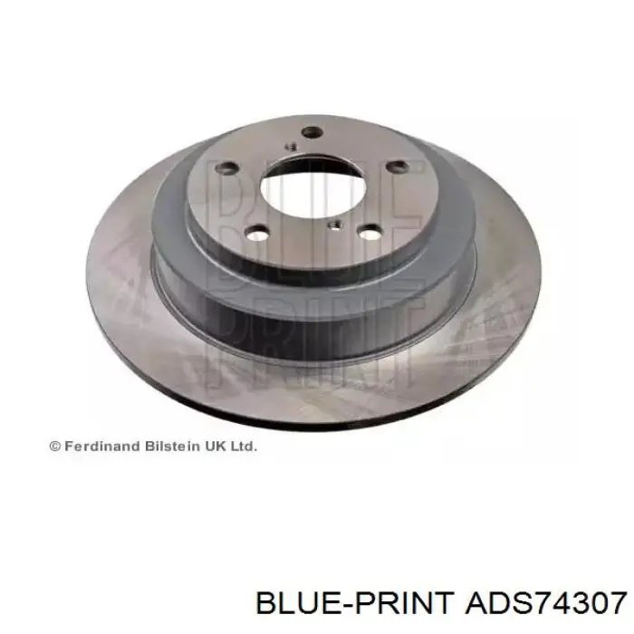 Тормозные диски ADS74307 Blue Print