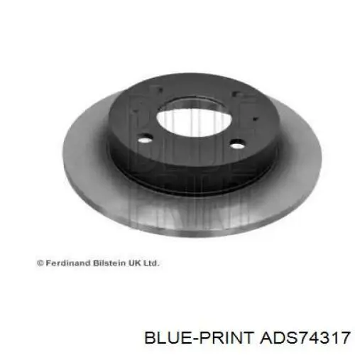 Передние тормозные диски ADS74317 Blue Print