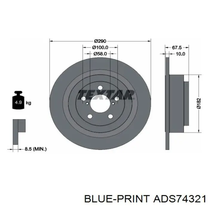 ADS74321 Blue Print