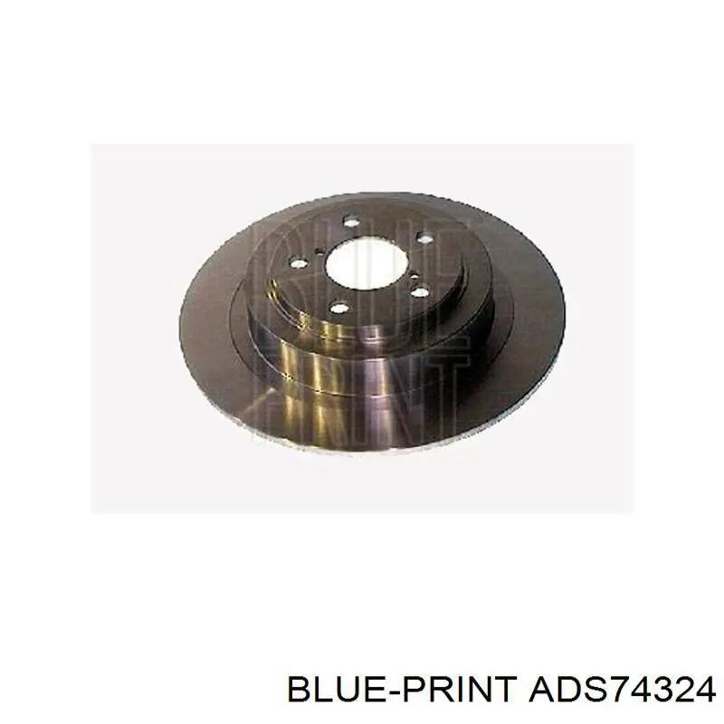 Купить ADS74324 Blue Print Диск тормозной задний