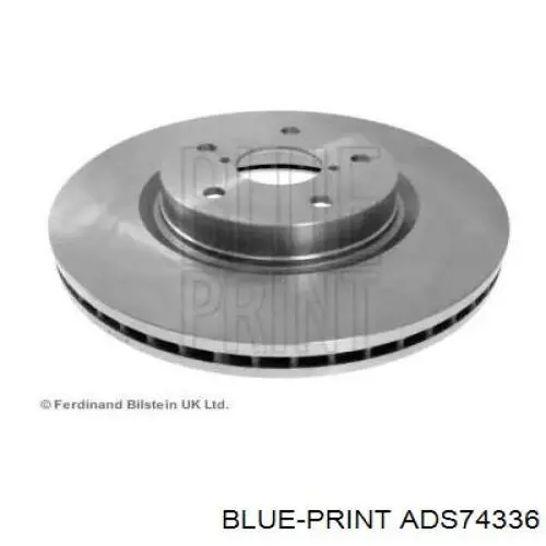 Freno de disco delantero ADS74336 Blue Print