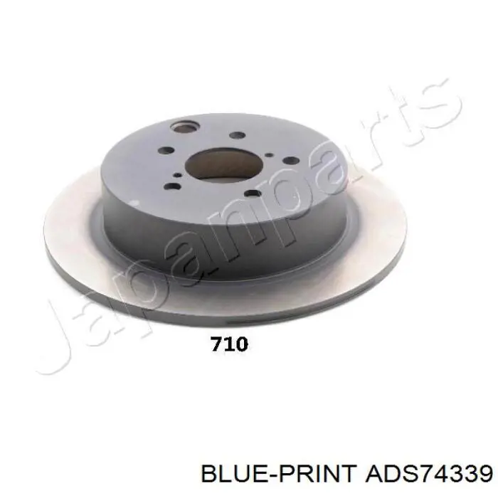 Задний дисковый тормоз Blue Print ADS74339