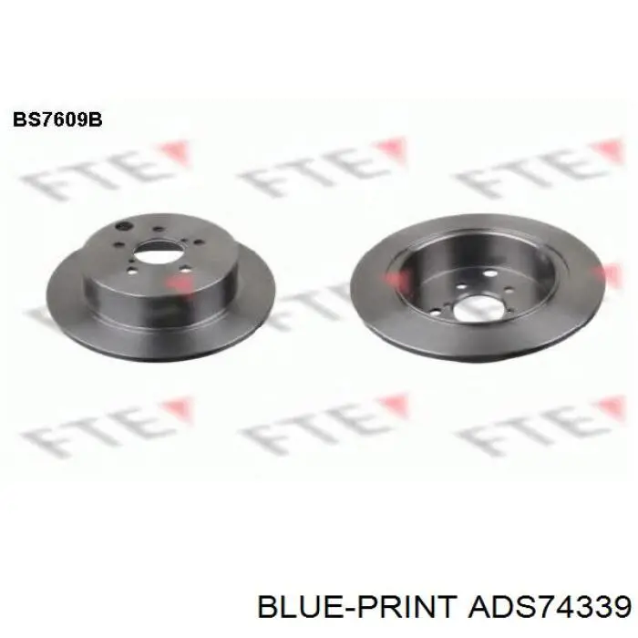 ADS74339 Blue Print Дисковый тормоз