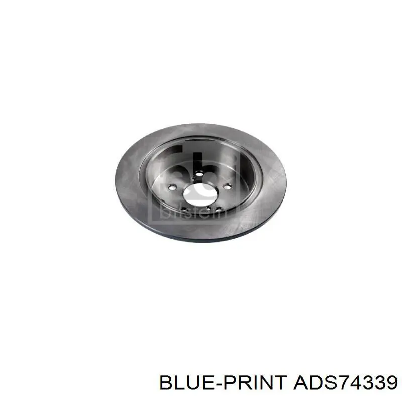 Задний тормозной диск Blue Print ADS74339 цена, от 43.49 USD