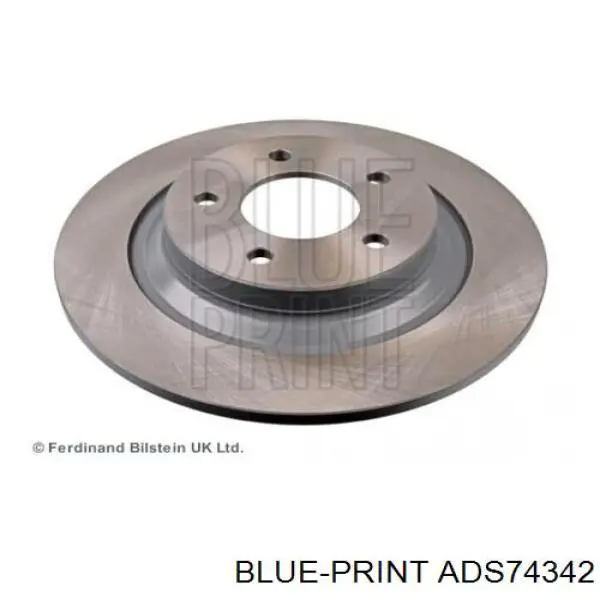 Тормозные диски ADS74342 Blue Print