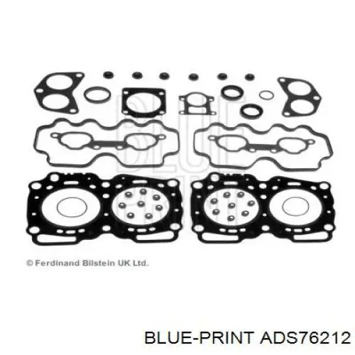 Комплект прокладок двигателя ADS76212 Blue Print