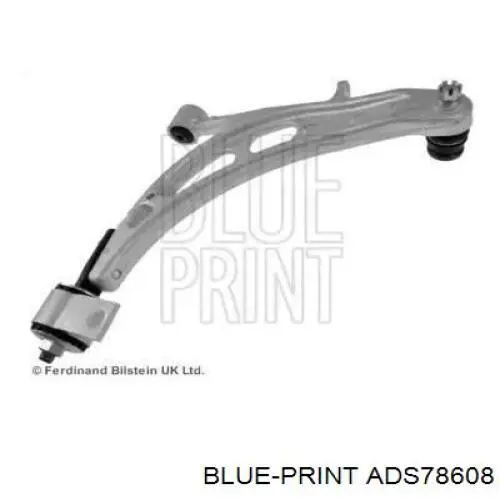 Рычаг передней подвески нижний левый ADS78608 Blue Print