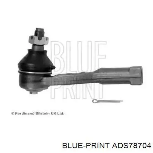 Наконечник поперечной рулевой тяги ADS78704 Blue Print