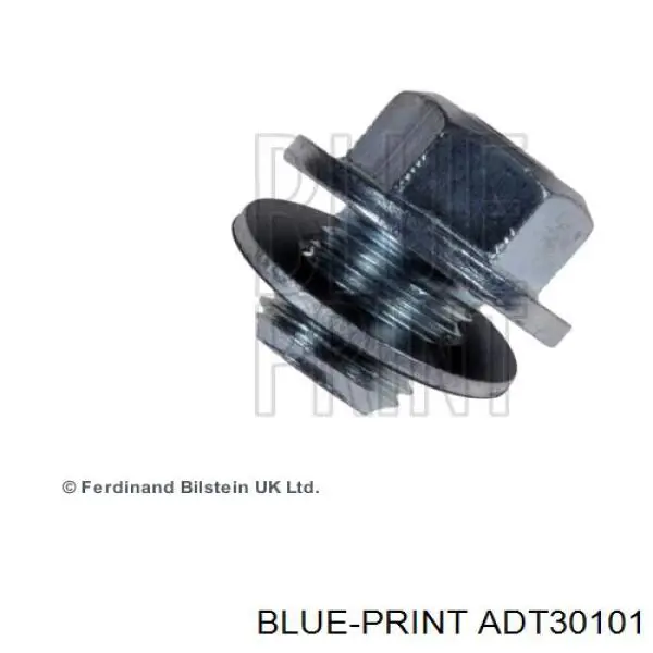 Tapón roscado, colector de aceite ADT30101 Blue Print